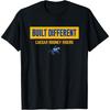 Caesar Rodney Riders Logo Built Different HS T-Shirt