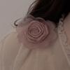 Elegant Flower Brooch Hair Clip Flower Hairpin Stylish Accessory Fashion Lapel Pin Headpieces Gift for Fashion Lover