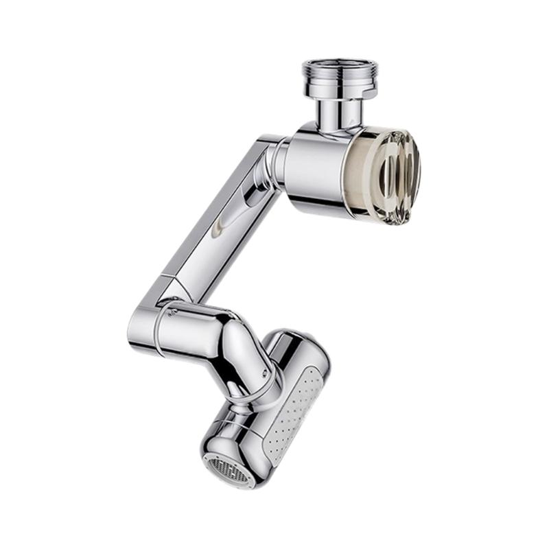 360 Degree Swivels Spouts With Regulable Arm Flexible Goosenecks Faucet Extenders for Sink Faucet Modern Bathroom