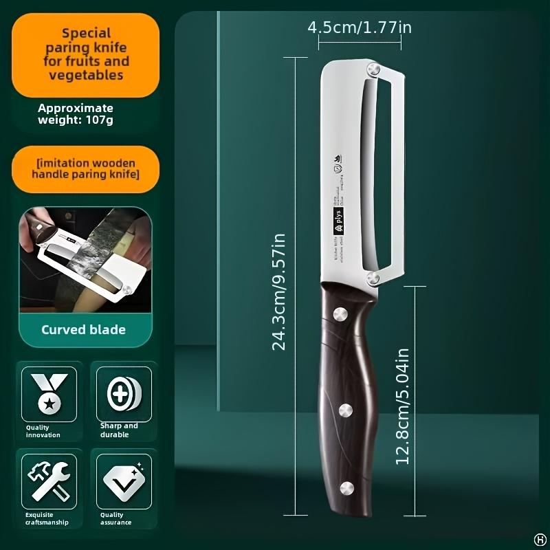 

Stainless Steel Commercial-Grade Paring Knife - Ergonomic Handle Stamping Process Blade for Precision Cutting Multi-Purpose Tool