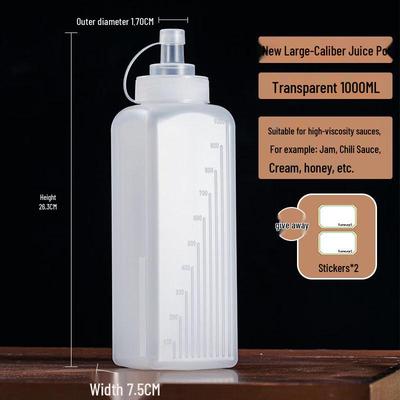 ZISIZ Condiment Squeeze Bottle