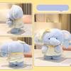 Cute Elephant Plush Toy With Pajama Outfit And Sleep Hat Soft Fluffy Stuffed Animal For Kid Adults Home Decoration Birthday Gift