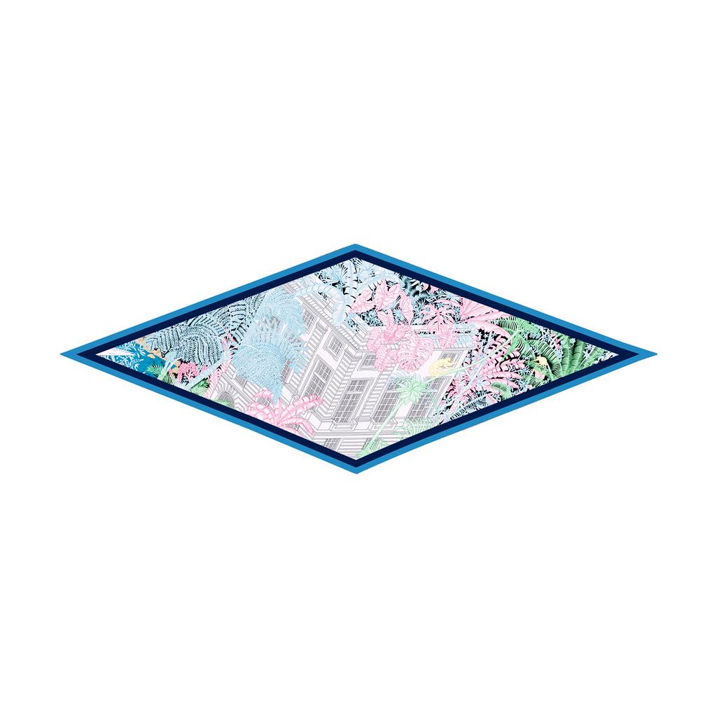 2023 New Fashion Jungle Zebra Diamond Scarf Horse Brand Silk Scarf Woman Luxury Bandana Headband Hijab Foulard Neckerchief Shawl