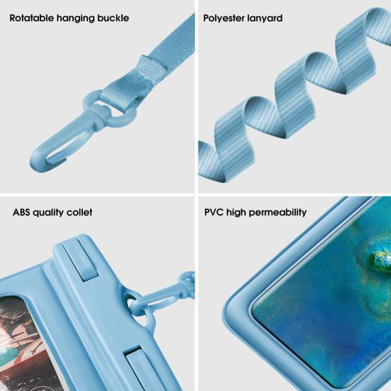 Underwater Dry case Waterproof Large Capacity Transparent 30m Smart Phone Universal Waterproof Bag