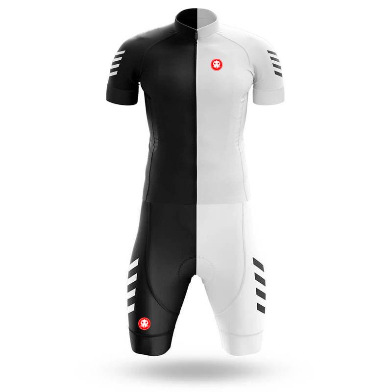 Triathlon Skinsuit Träger Radsport Herren Radtrikot Sommer Atmungsaktiv Radanzug Set 2026