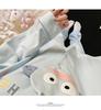 2026 Women's Cartoon Pajamas Set: Imitation Cotton, Chest Pads, Long Sleeve Cardigan & Pants for Spring/Autumn, Plus Size 200 Jin