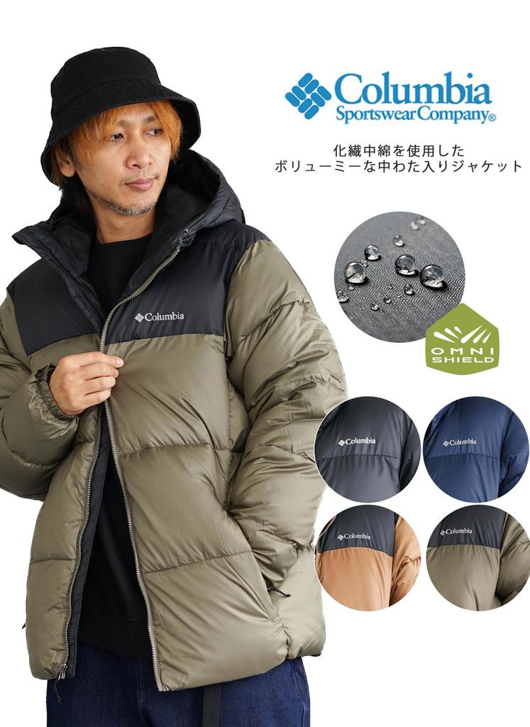 Columbia Perfect II Hooded Jacket WE2300 010 Black L Men's / [FW24]