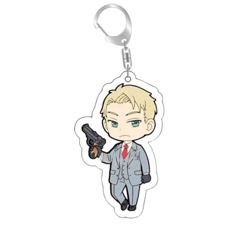 Spy×family Anya Yor Loid Forger Acrylic Keychain Bag Pendant Figure Gift Kid