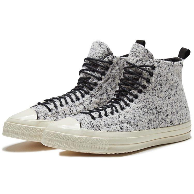 Converse Chuck 70 Hi 'White Black Egret' 166132C
