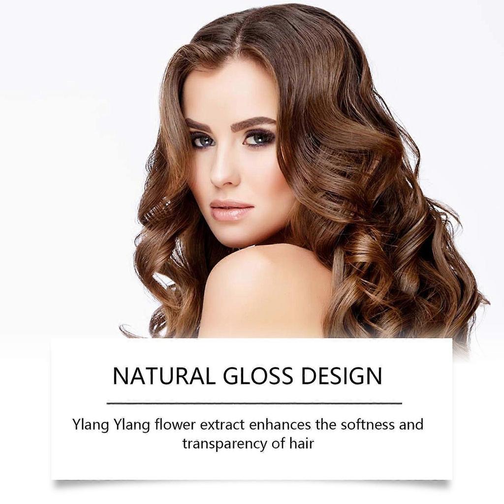 Hoegoa Flaxseed Setting Gel Moisturizes Hair Strands and Creates Natural Curly Hair. Portable and Elastic Setting Gel