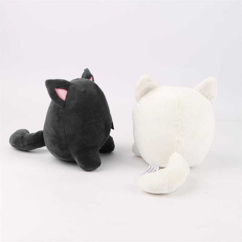 Süße Gojo Katze Plüschtiere Cartoon Heißes Anime Katze Plüschtiere Spielzeug Stofftiere Kissen Heimdekoration Kinder Geburtstagsgeschenke