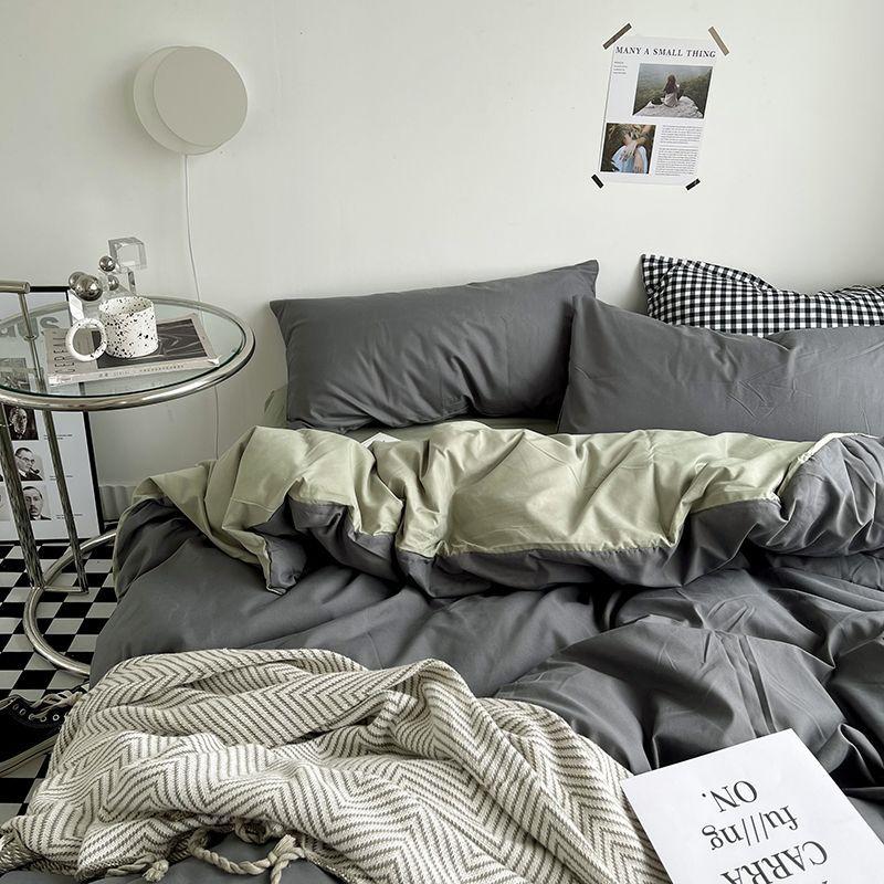 Modern Duvet Cover Nordic Washable Ins Simple Comfortable Skin-friendly Household Universal Four Season Soft Quilt Covers Daily
