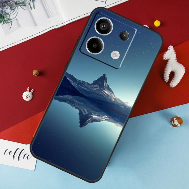 Zermatt Matterhorn Schweizer Berg Hülle für Xiaomi Redmi Note 13 12 10 8 9 11 Pro 12S 10S 11S Redmi 13C 10A 10C 9C 12C Hülle