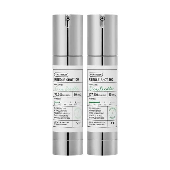 VT Cosmetics Reedle Shot 100 + Reedle Shot 300 Set 50ml + 50ml