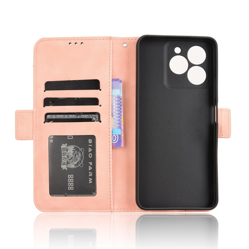 For Meizu Note 21/Ulefone Note 20 Pro Leather Case Phone Wallet Cover with Multiple Card Slots