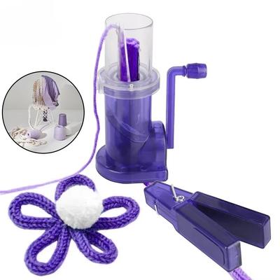 Fai da te creativo portatile macchina per maglieria a mano braccialetto artigianale strumento per intrecciare abbellire telaio a maglia a mano rocchetto magliaio