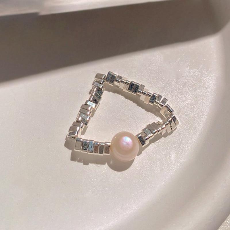 

Элегантное современное медное кольцо для женщин с ярким геометрическим дизайном для любого случая