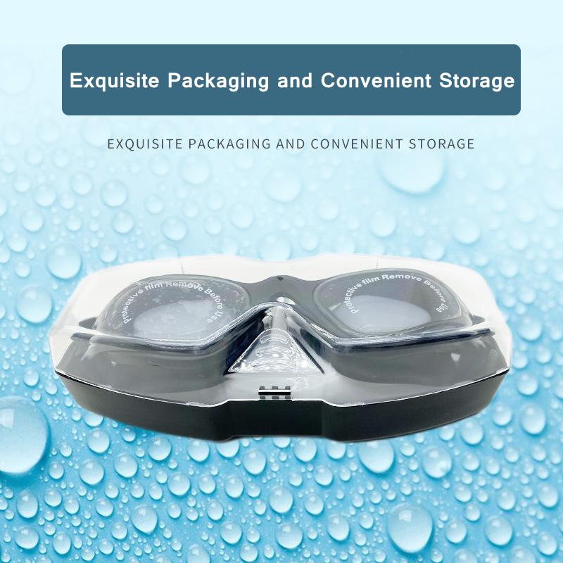 Professional Swimming Goggles Men Women Pool Glasses Anti-fog UV Protection Adjustable Swim Eyewear Waterproof Diving Glasses