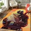 1 Stück Disney Star Wars Yoda Muster Teppich Bereichsteppich Rutschfester Teppich Handwaschbar Fußmatte Geeignet für Wohnzimmer Schlafzimmer Heimdekoration