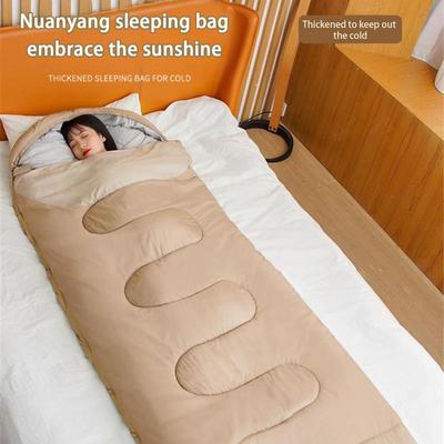 Winter-Camping-Schlafsack, ultraleicht, wasserdicht, für 4 Jahreszeiten, warmer Umschlag-Schlafsack, für Reisen im Freien, Wandern, Campingausrüstung