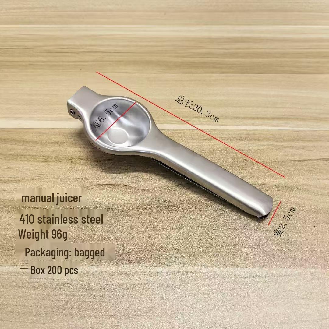 

Stainless Steel Manual Citrus Juicer and Squeezer.