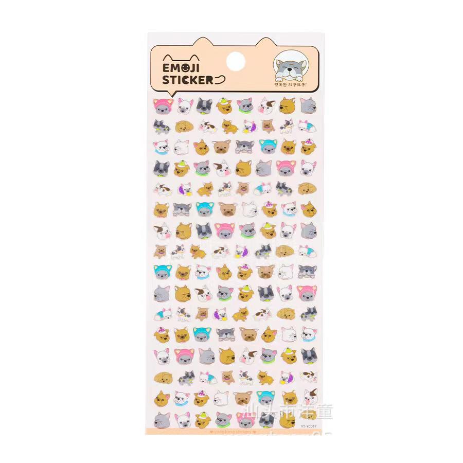 back to school Aesthetic Kawaii stationery school vintage stickers pack cat animals cute stickers for scrapbooking supplies