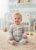 Full Zip Romper 50 Giraffe Pajamas for Premature Baby