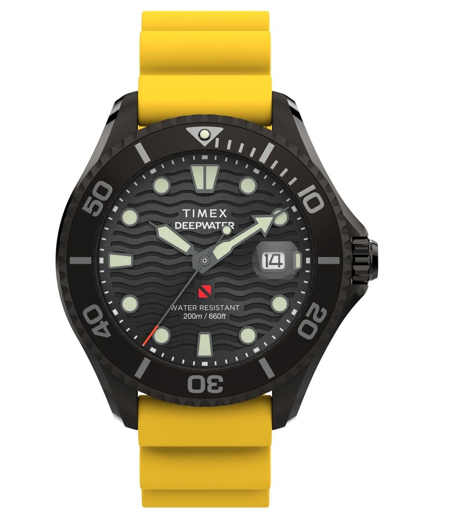 

Watch Timex Deep Water TW2W81700 Quartz 200M Water Resistant Sapphire Glass Black Dial Stainless Steel [TIMEX] Men s [Used] чорний