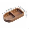 Korean Side Dish Plate Compartmentalized Design Dipping Bowl Versatile Use