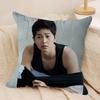 J-Joong-ki Song Kissenbezug Auto Dekokissenbezug Für Sofa Auto Weihnachtsgeschenk 40x40cm 45x45cm