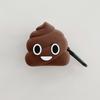 Cute Cartoon Poop Silicone Earphone Case For Samsung Galaxy Buds 2 Pro Live Casing For Galaxy Buds2 Pro Cover Fundas Full Protection with Metal Hook