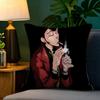 Cartoon Comic Arsene L-Lupin The Third 2 Pillow Case Natural Linen Pillow Case Double-Sided Decor Sofa Pillowcase Home Decor