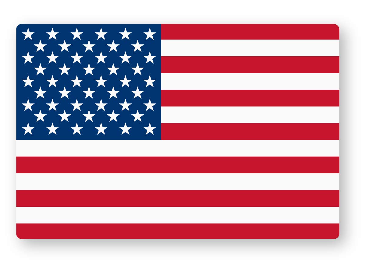 

Светоотражающая наклейка Наклейка с флагом мастерской (США) (S) Световозвращающий Всепогодный 5 лет США S S