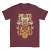 Camiseta para Hombre Hunter Wilds Palico Compañero Camiseta de Juego Algodón Merch Informal Manga Corta Cuello Redondo Camisetas Camiseta de Regalo de Cumpleaños