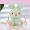 Cartoon Children Cute Plush Rabbit Bag Girls Go Out Travel Doll Crossbody Bag