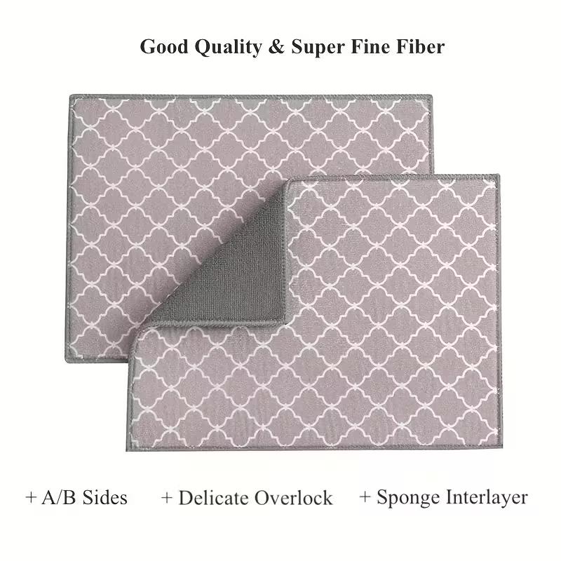 Dish Drying Mat In The Cabinet Drying Mats Microfiber Absorbent Table Placemat Non Slip Heat Resistant Drain Drying Pad