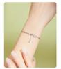 2025 New Style Exquisite Sterling Silver Bracelet for Women - Light Luxury 999 Silver Girls' Birthday Gift