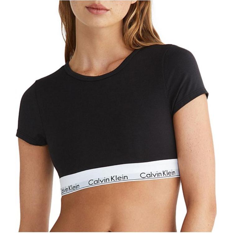 Calvin Klein Logo Bralette And Bikini Set Women underwear Space-Black F3787AD-001+QF7213-UB1