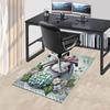 1PC rabbit flower Anti-slip carpet, suitable for Office, bedroomand playrooms. It can also be used as a sofa footrest cover-R43