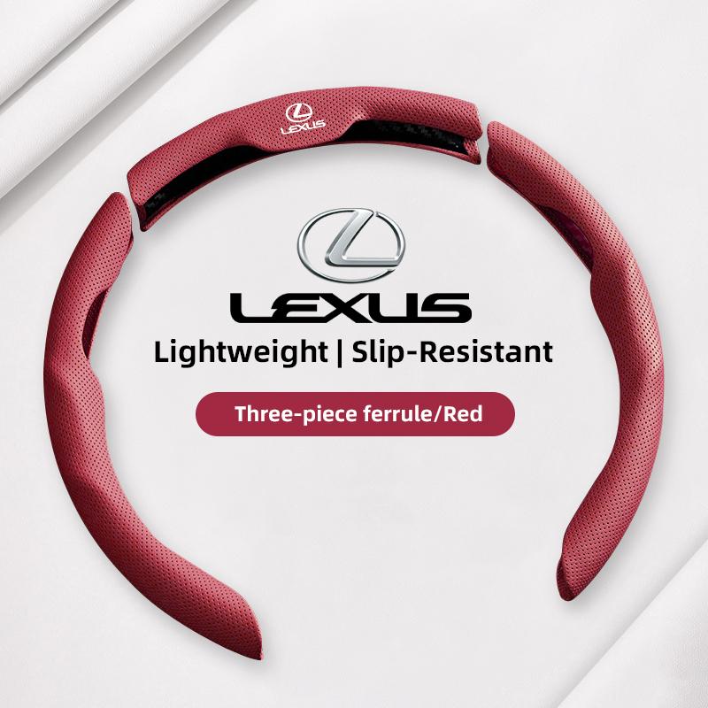 Car keychain/Car Steering Wheel Cover Breathable Anti Slip Cover For Lexus F SPORT ES RX NX LS UX LM LX GX LC RZ IS CT GS RC LBX ADU1