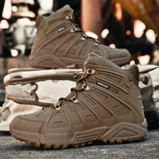 Cross-Border Outdoor Mountaineering Combat Boots - Special Forces Military Training Shoes Plus Size