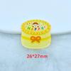 10 New Kawaii Cartoon Cake Series Acrylic Flat Diy Crafts Scrapbook Hair Bow Center Accessories Embellishment A89