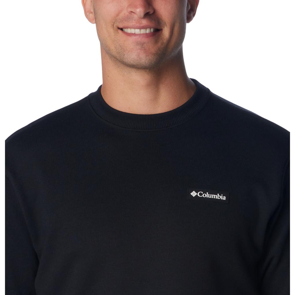 Columbia Marble Canyon French Terry Crew, Mens black Sweatshirt