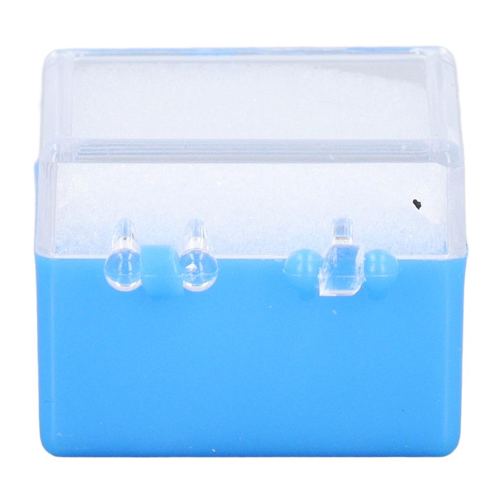 20pcs Dental Crown Boxes with Foam Plastic Dental Bridge Boxes Denture Crown Veneer Storage Case for Dental Laboratory Clinic
