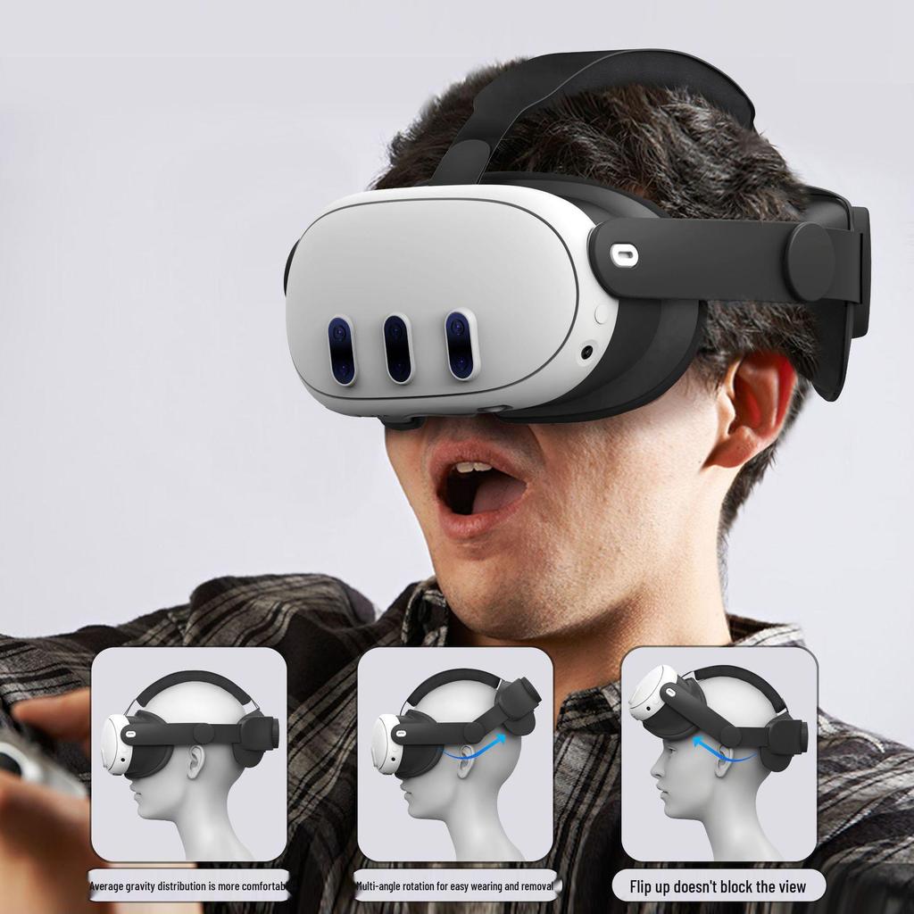 Meta Quest 3 S Elite Headset & Headband with Smart Eye Lens - Accessory Kit