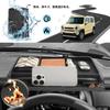 SHAOHAO Suzuki Hustler Car Storage Rear Dashboard Storage Tray with Smartphone Stand Easy Utilizes Interior Hustler Design MR52S/MR92S Box, Adapter,