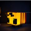 Night Light Minecraft Bottle Bee Salamander Creeper Building Block Lamp Gift