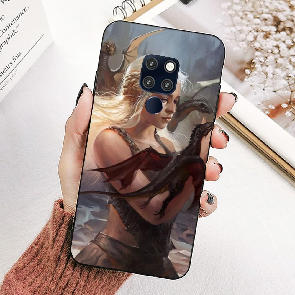 Dragon Mother Thrones Phone Case For Huawei Mate 10 20 30 40 50 Lite Pro Nova 3 3i 5 6 SE 7 Pro 7SE