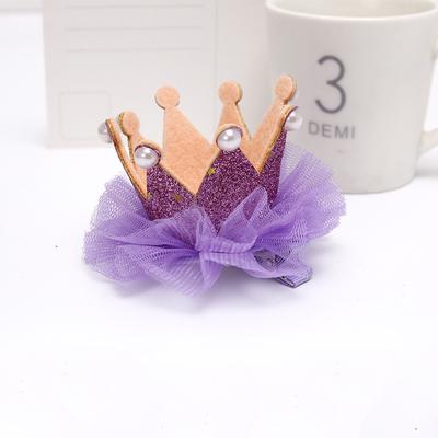 Headdress Side Clip Little Girl's Hairpin Hair Accessories Children's Princess Crown