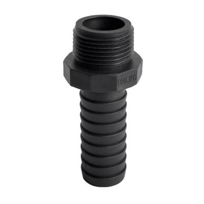 5PCS Plastic Hose Barb Fitting Adapters with NPT Male Connector Suitable for Wide Temperature Range and Pressure Conditions